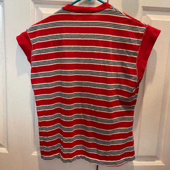 Vintage 80s striped tee - Picture 2 of 3